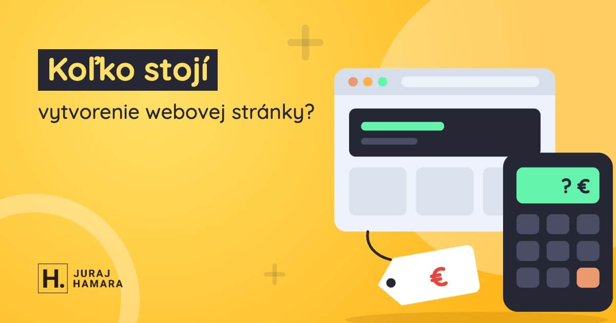 Obrázok článku: Koľko stojí vytvorenie webovej stránky?